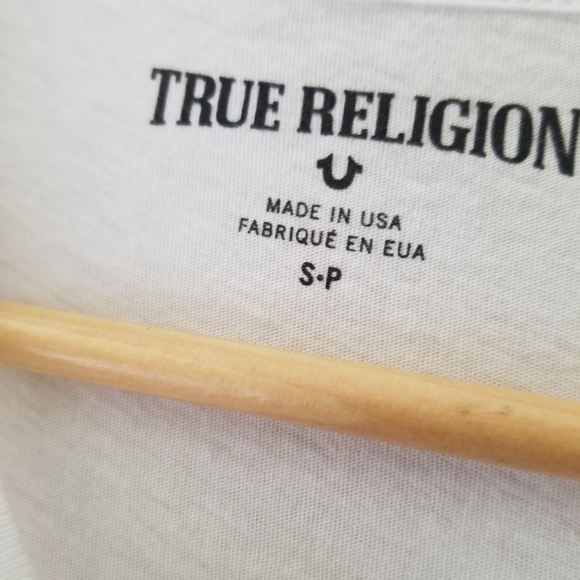 True Religion Muscles Tee Shirt Top Size Small - Picture 5 of 8